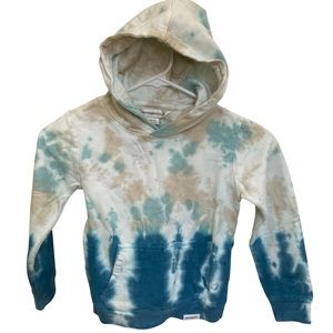 NWT Eleven Paris boys tie dye hooded pullover sweatshirt size 6